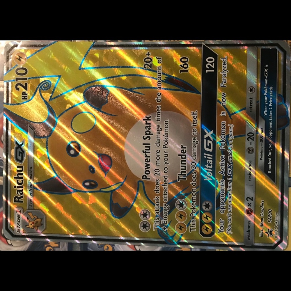 Jumbo Raichu GX